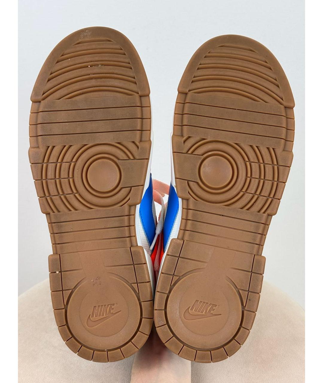 NIKE Белые кожаные кеды, фото 4