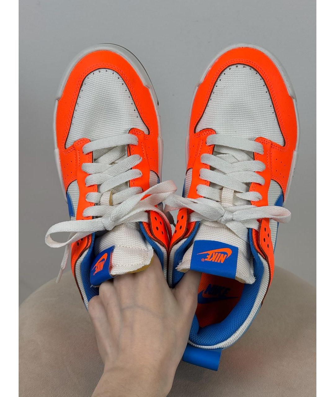 NIKE Белые кожаные кеды, фото 5
