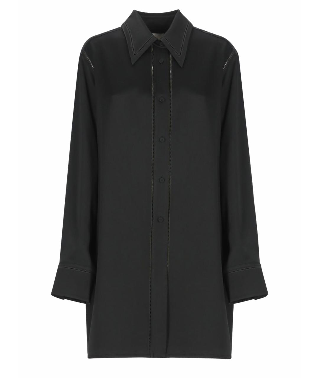 JIL SANDER Черная рубашка, фото 1