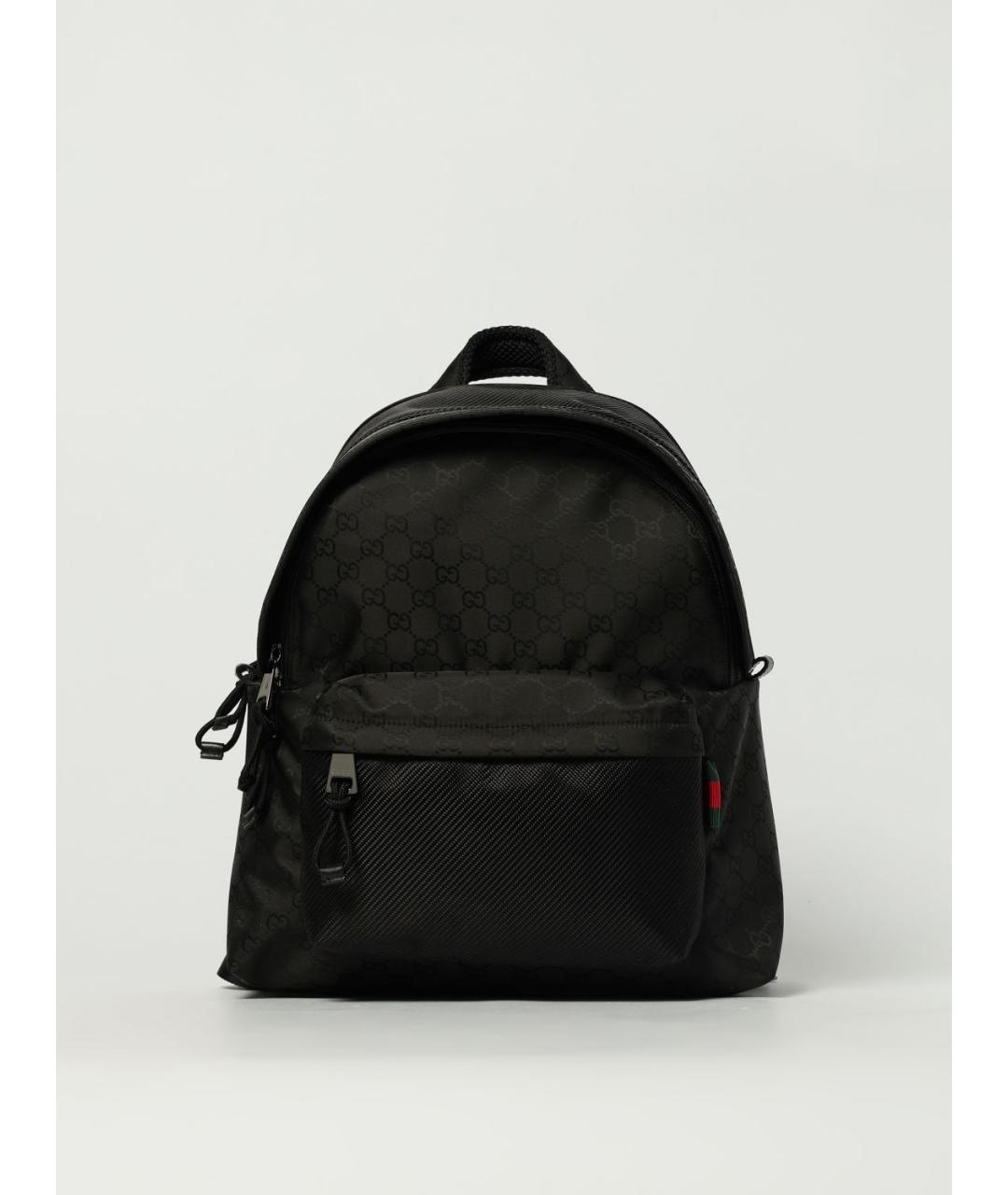 GUCCI Черный тканевый рюкзак, фото 6