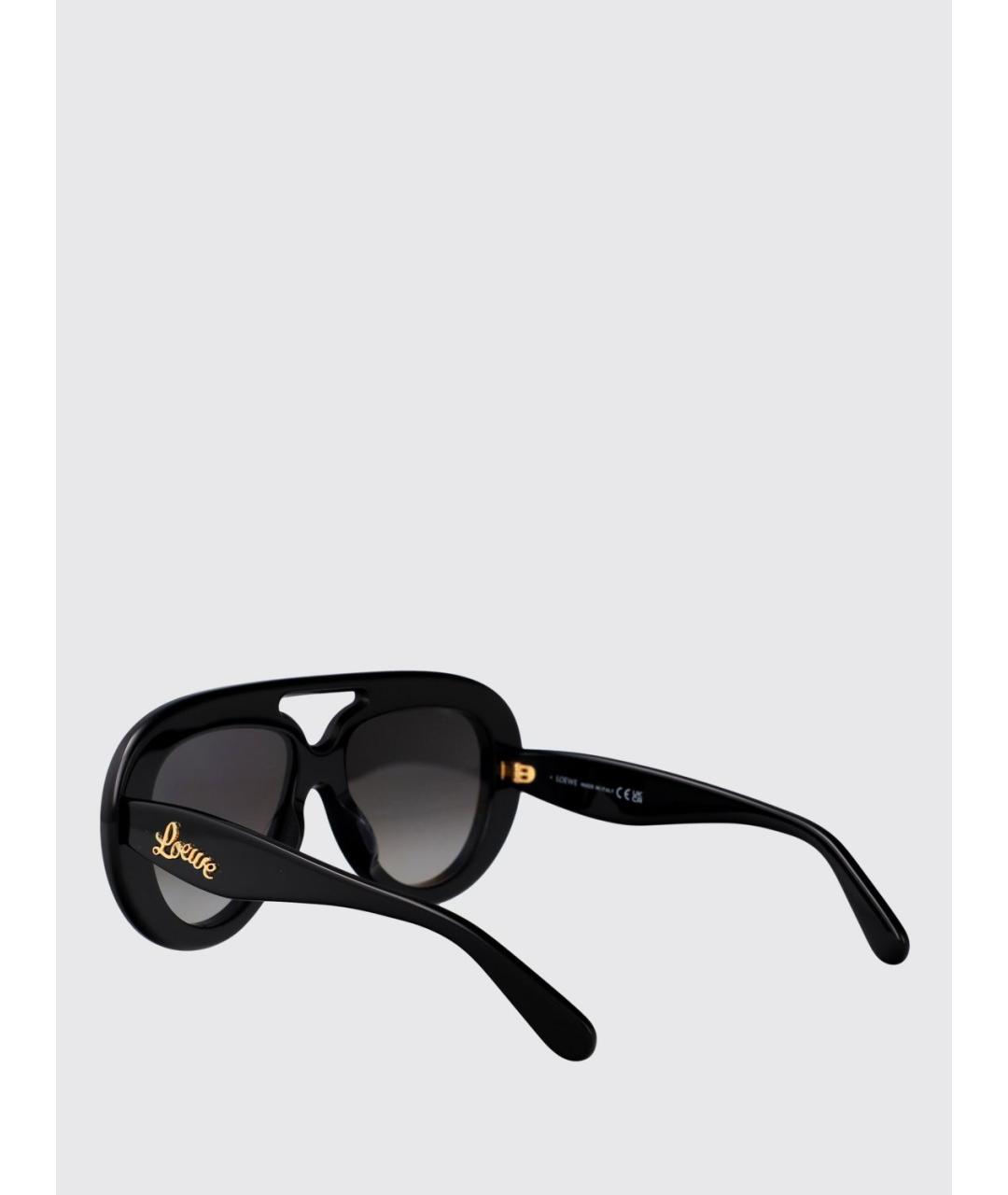 LOEWE Черные солнцезащитные очки, фото 3