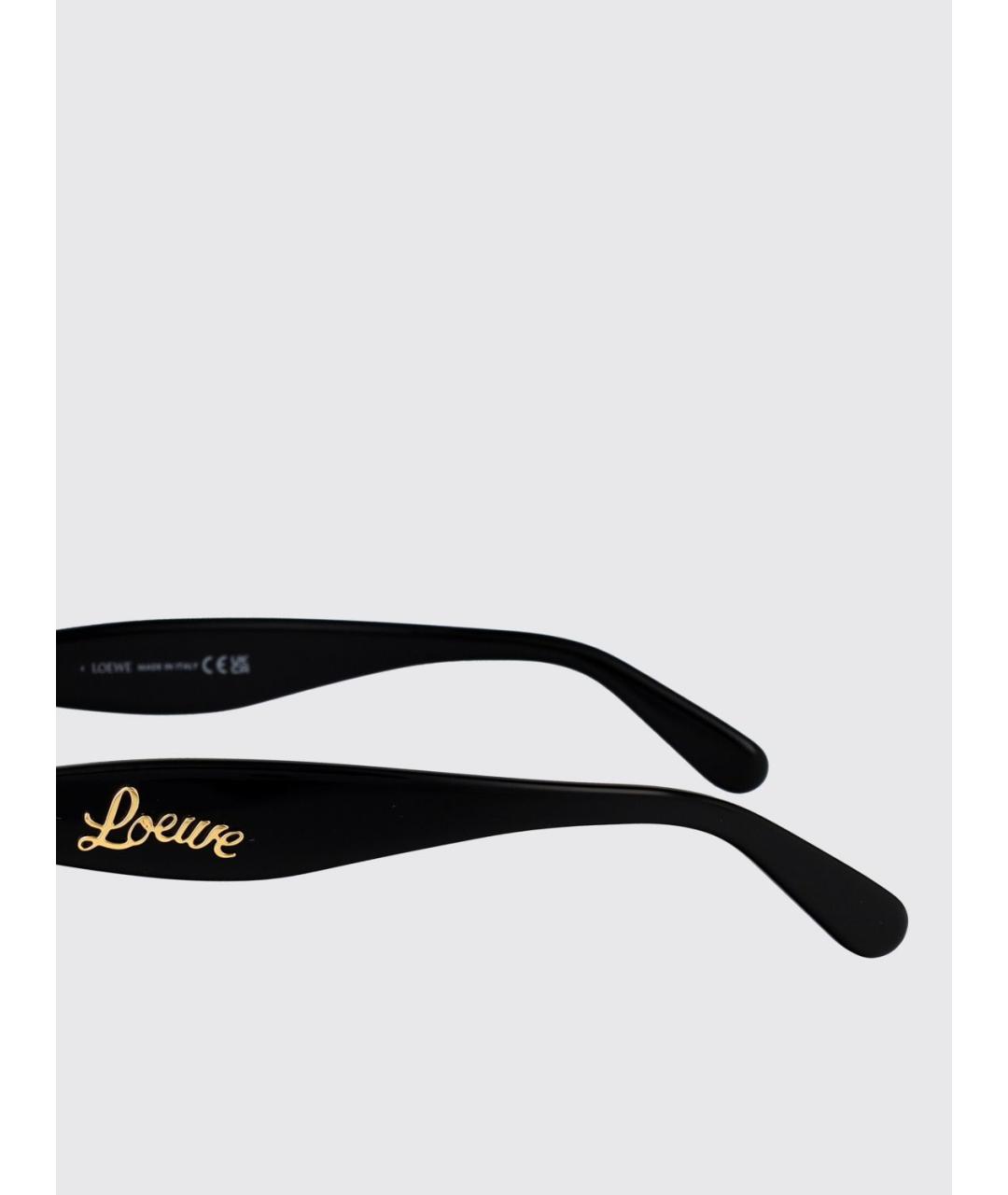 LOEWE Черные солнцезащитные очки, фото 4