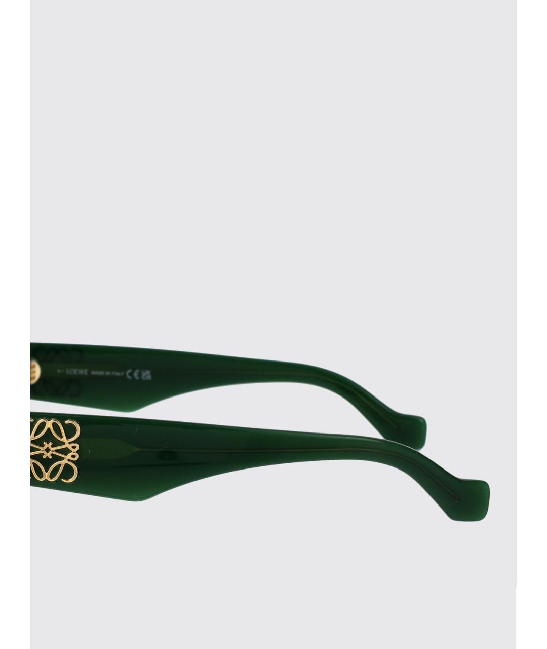 LOEWE Зеленые солнцезащитные очки, фото 4