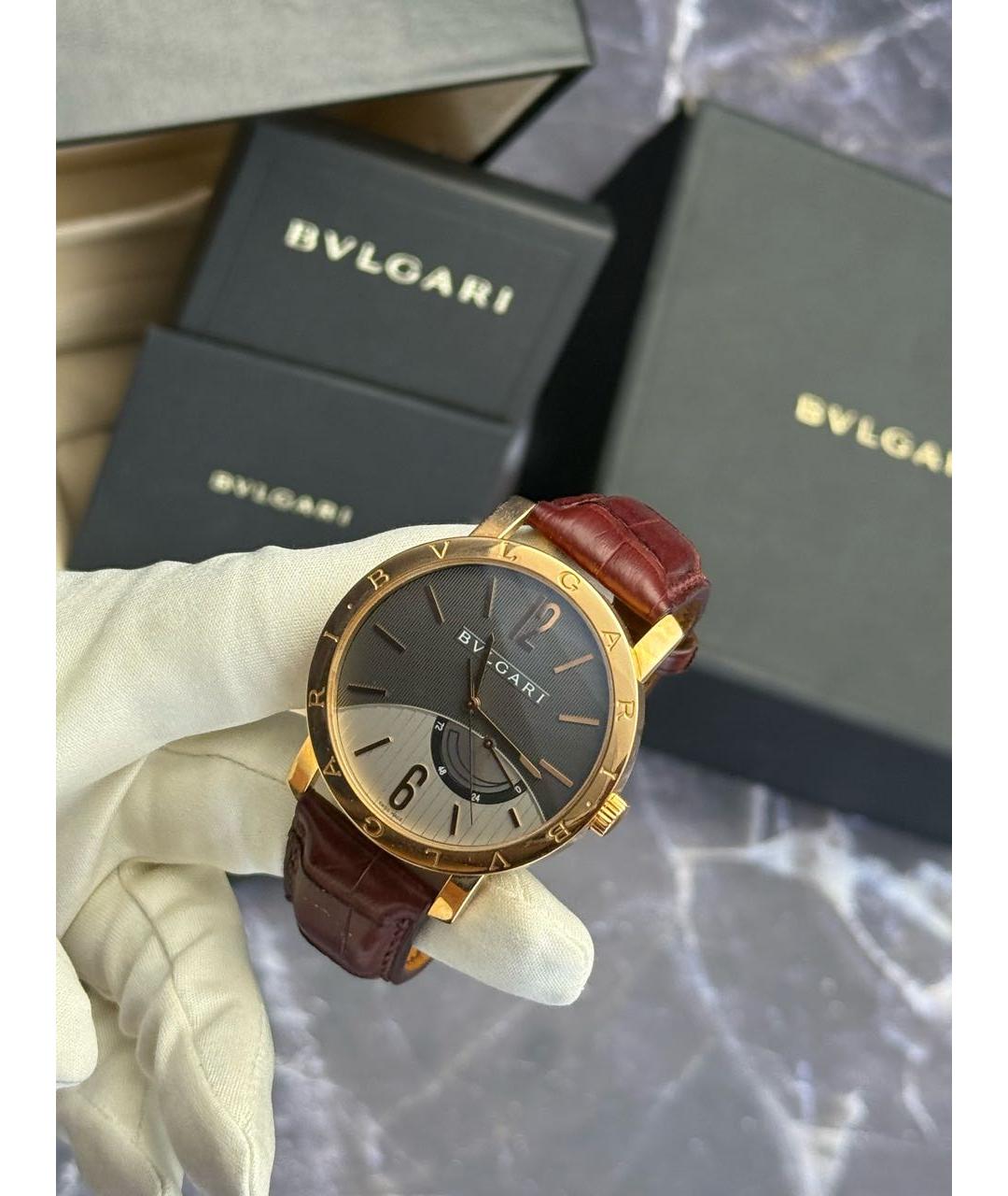 BVLGARI Часы из розового золота, фото 5