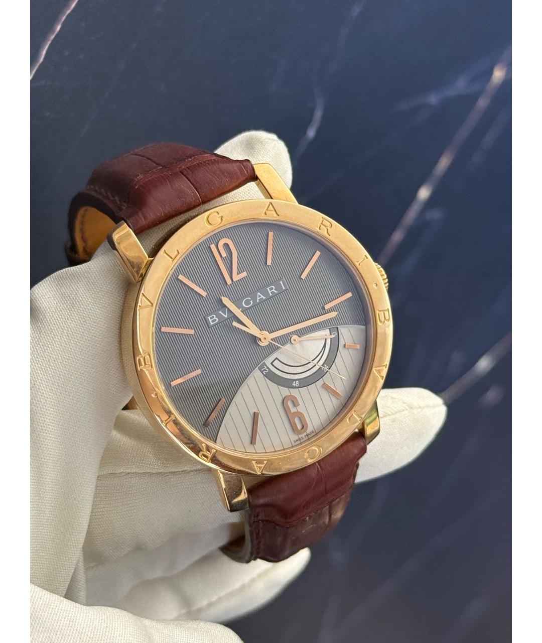 BVLGARI Часы из розового золота, фото 8