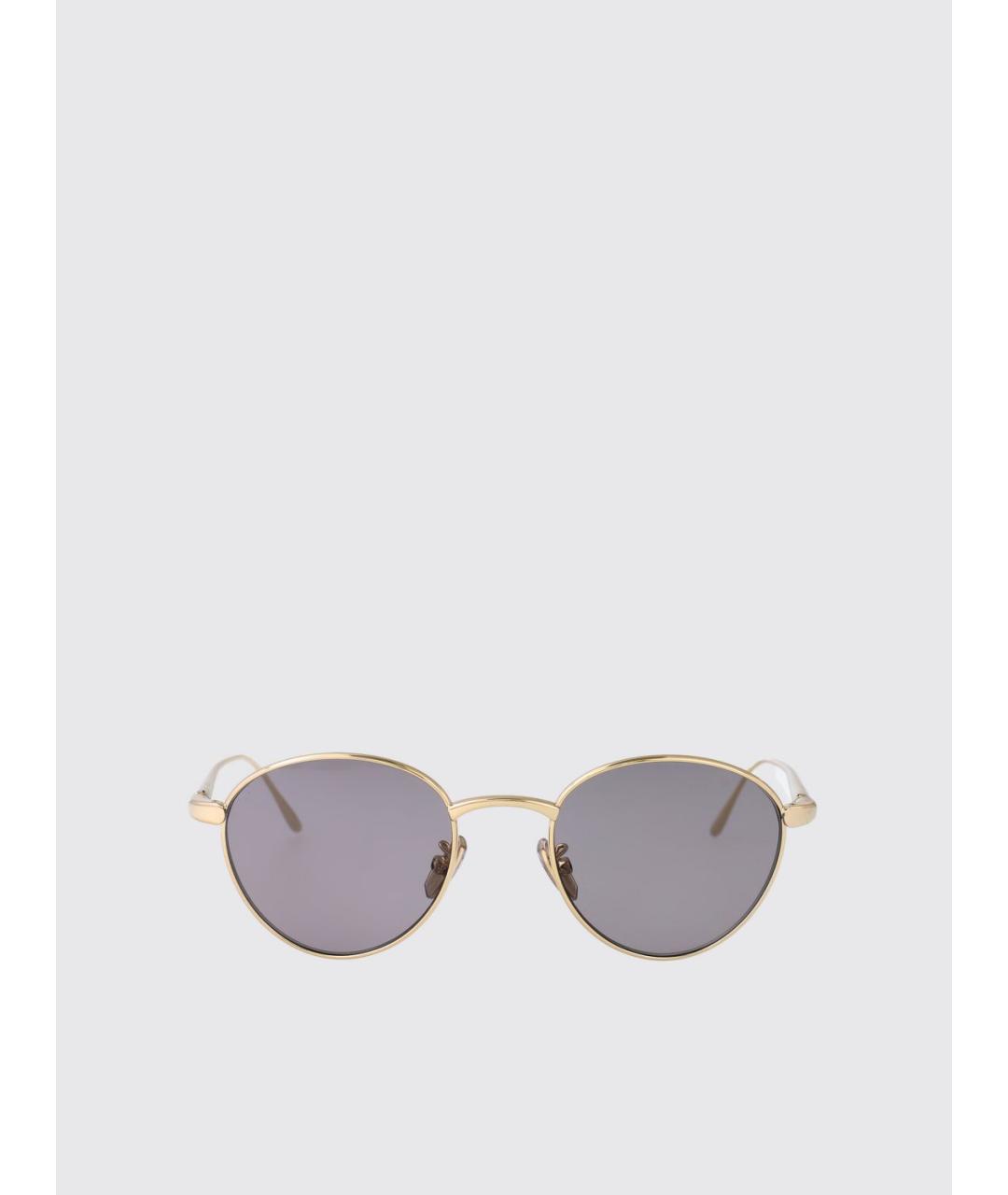 LOEWE Золотые солнцезащитные очки, фото 2