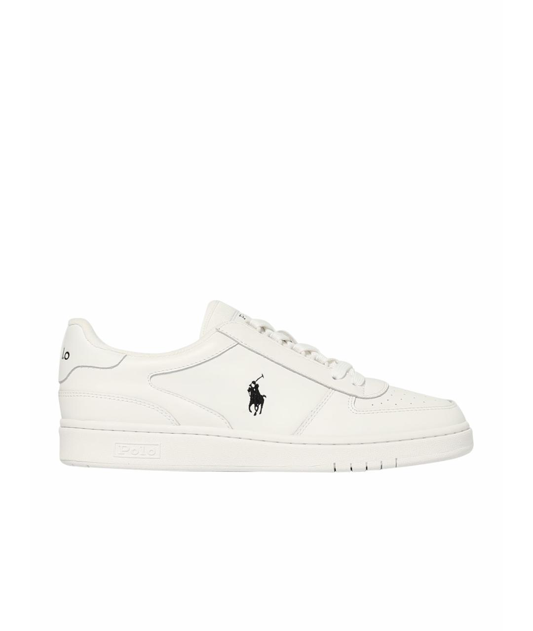 POLO RALPH LAUREN Белые низкие кроссовки / кеды, фото 1
