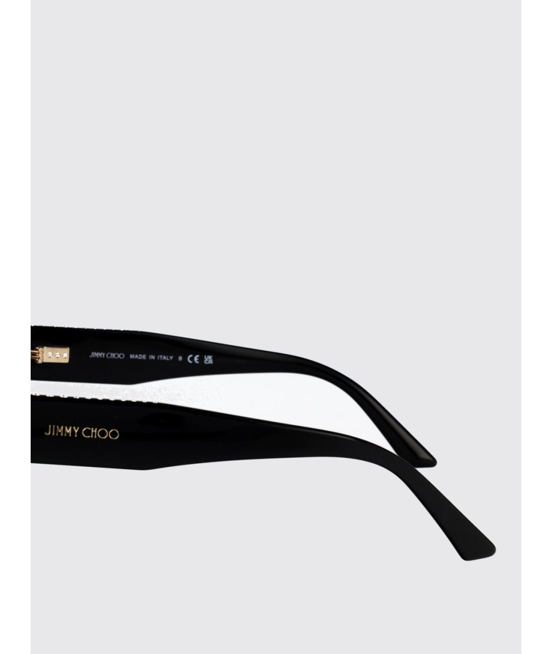 JIMMY CHOO Черные солнцезащитные очки, фото 4