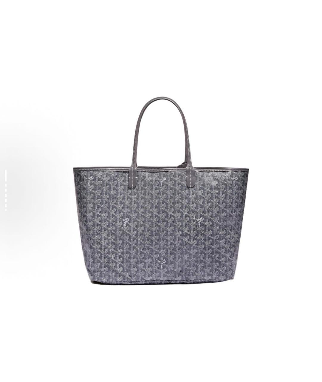 GOYARD Антрацитовая сумка тоут, фото 2