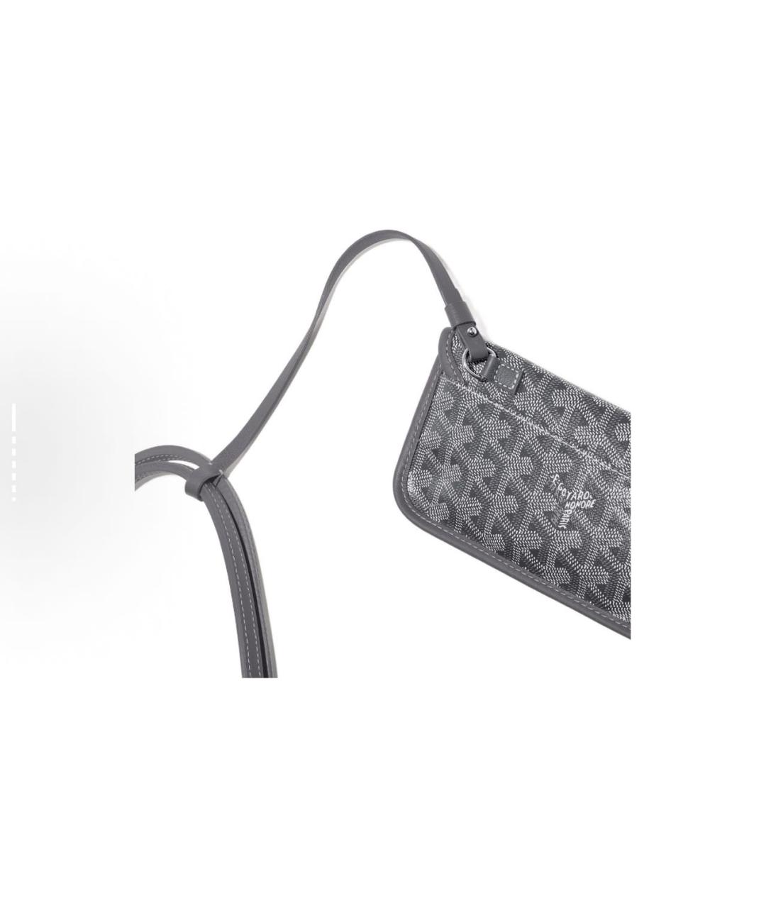 GOYARD Антрацитовая сумка тоут, фото 5