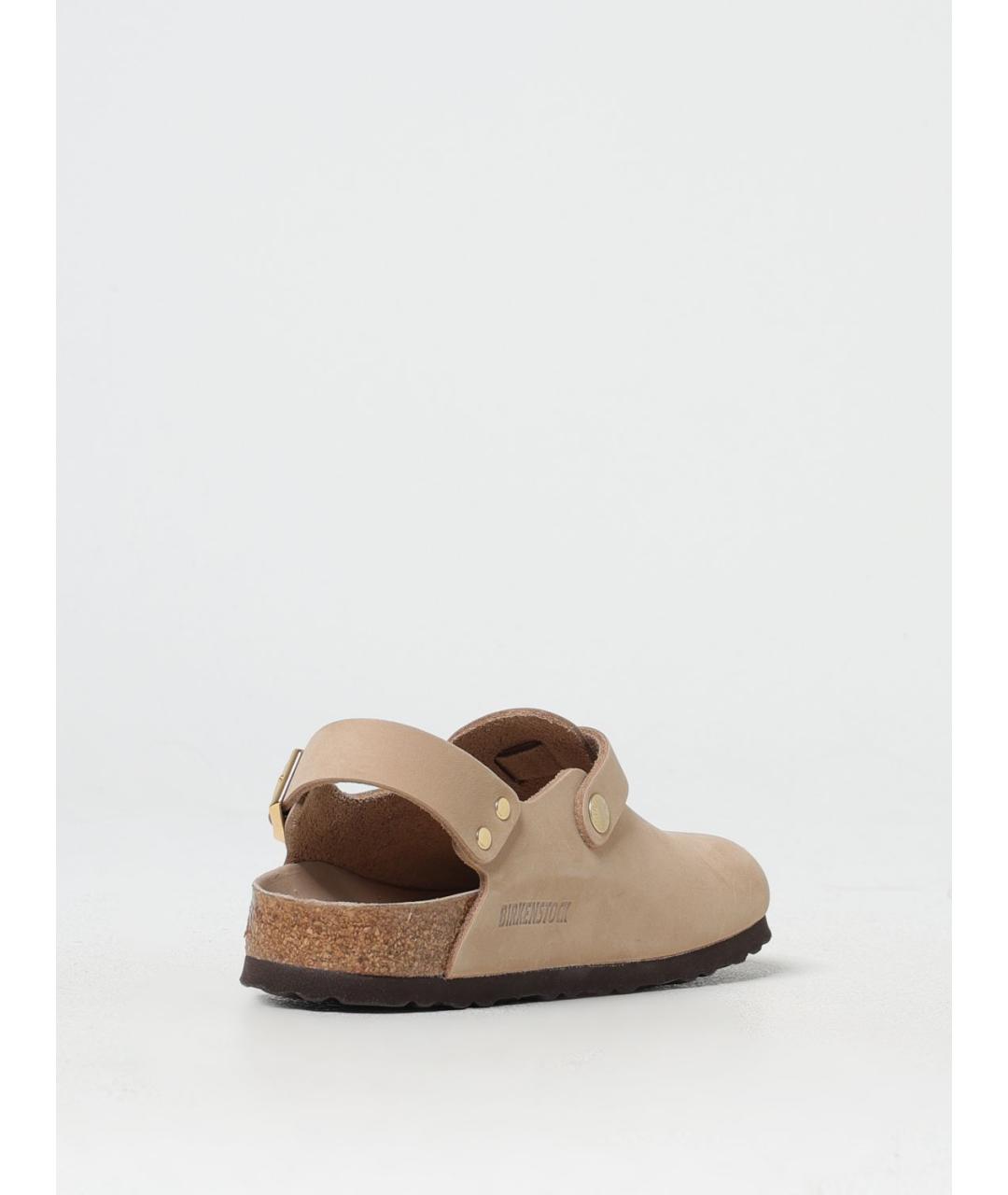 BIRKENSTOCK Бежевые босоножки, фото 3