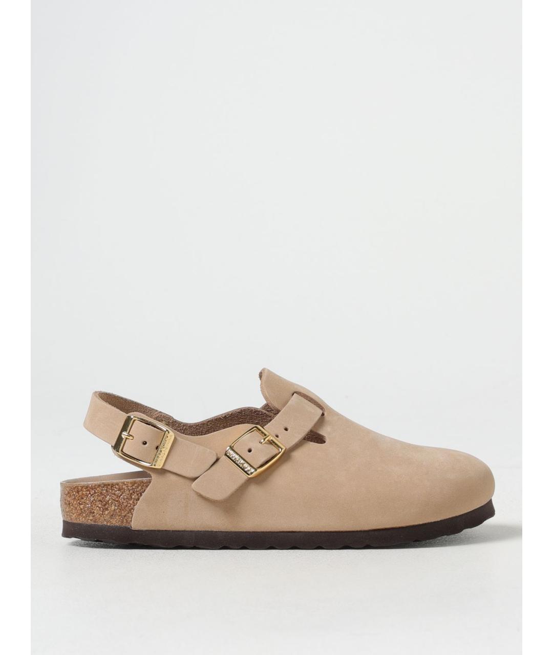 BIRKENSTOCK Бежевые босоножки, фото 5