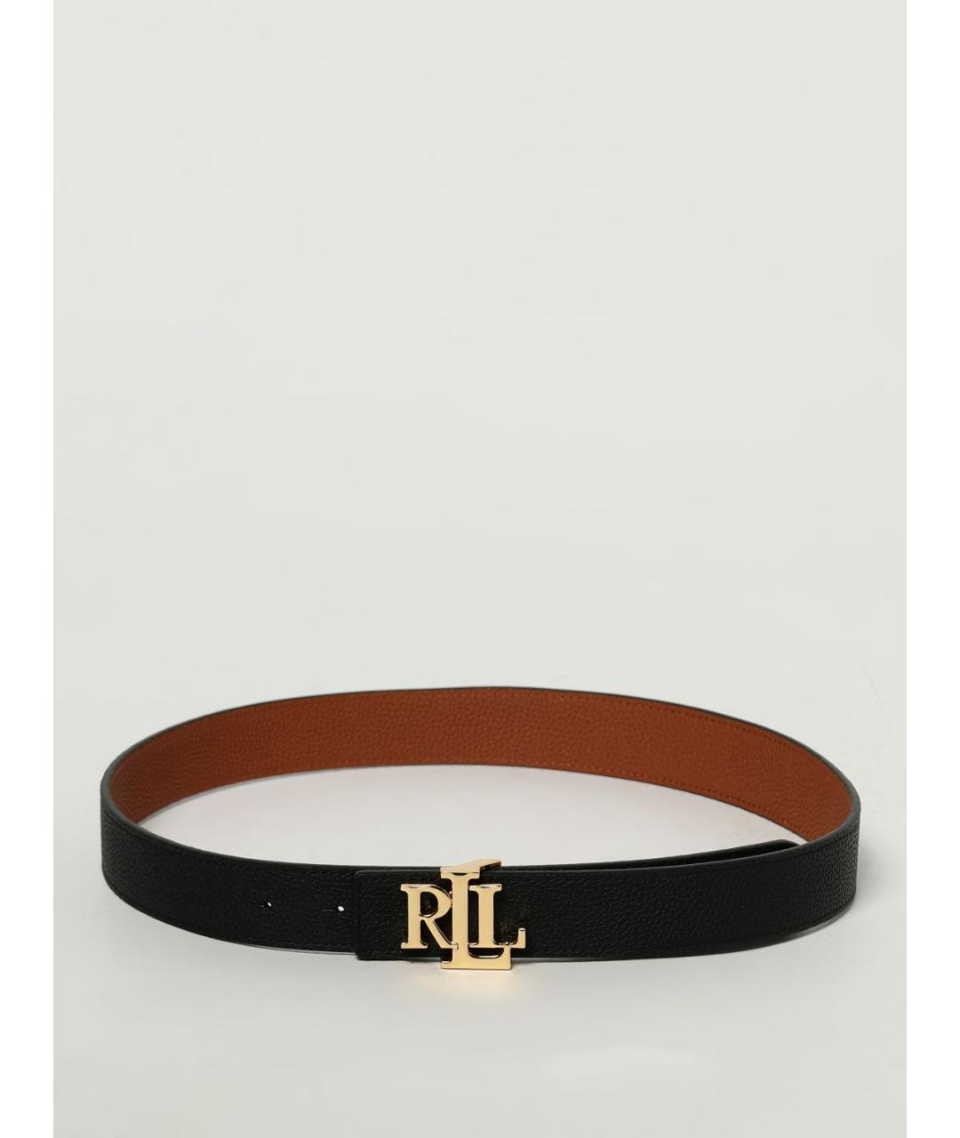 POLO RALPH LAUREN Черный ремень, фото 5