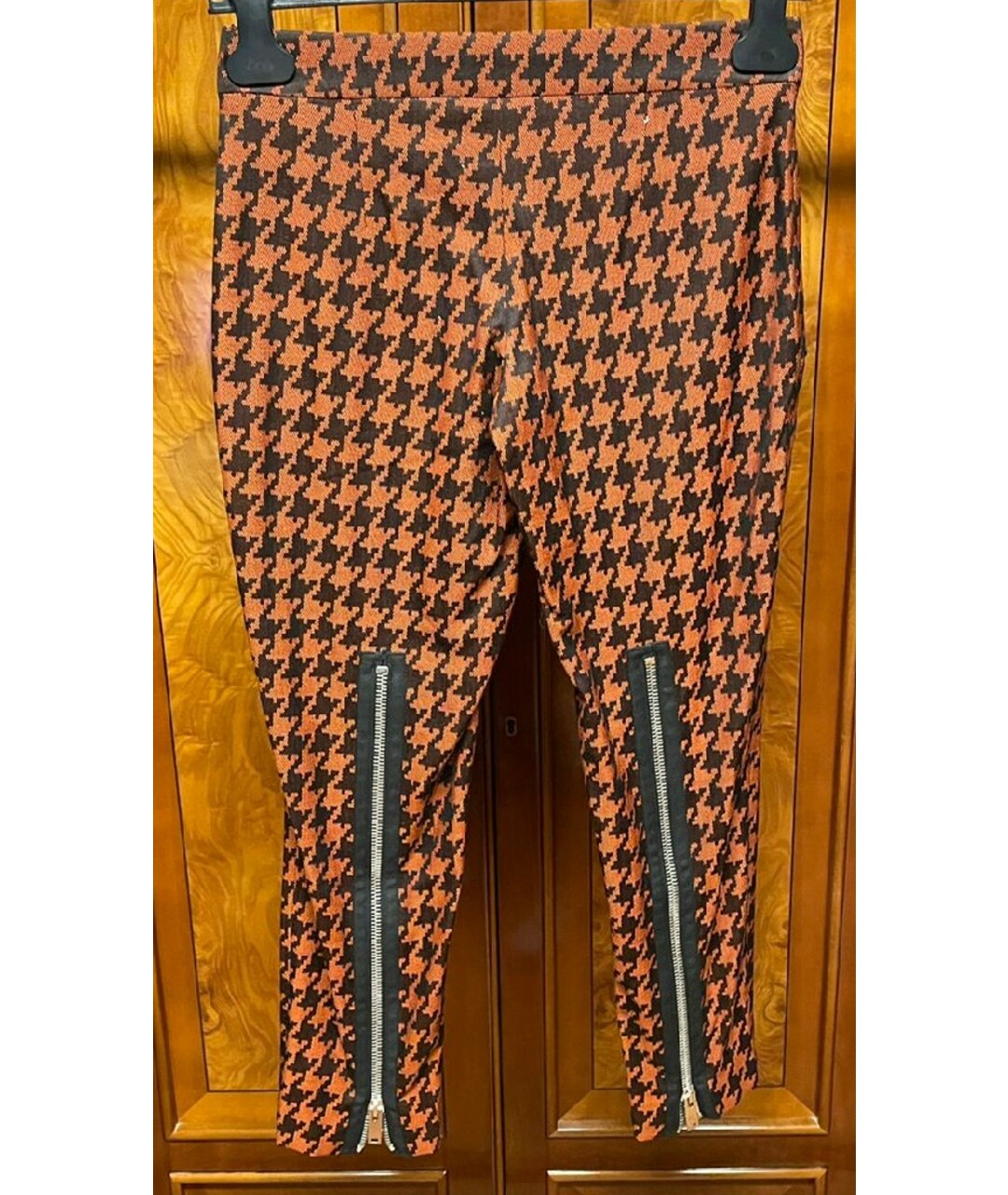 STELLA MCCARTNEY Красные прямые брюки, фото 4