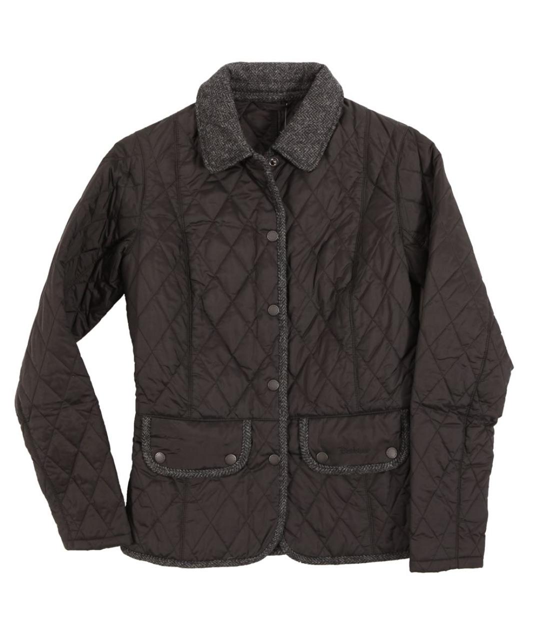 BARBOUR Черная полиэстеровая куртка, фото 8