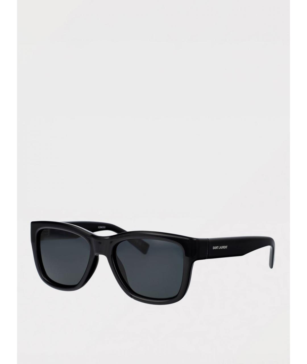 SAINT LAURENT Черные солнцезащитные очки, фото 5