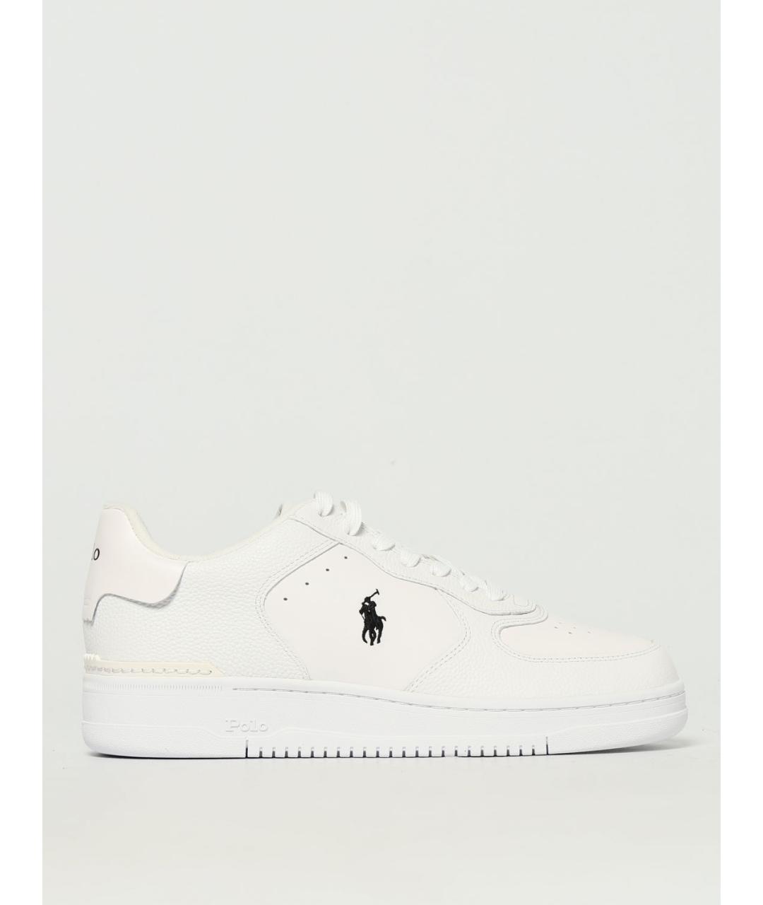 POLO RALPH LAUREN Белые низкие кроссовки / кеды, фото 4