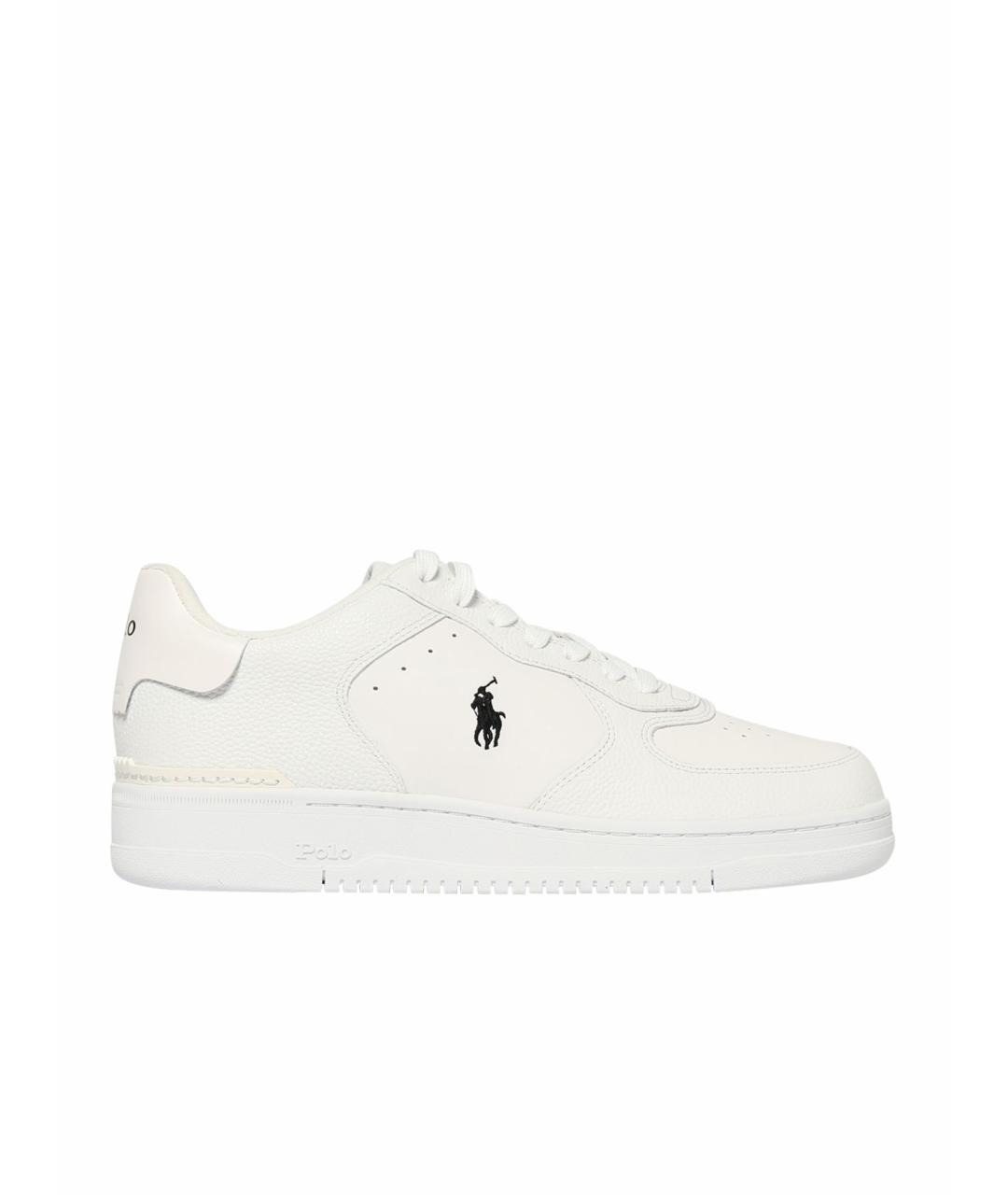 POLO RALPH LAUREN Белые низкие кроссовки / кеды, фото 1