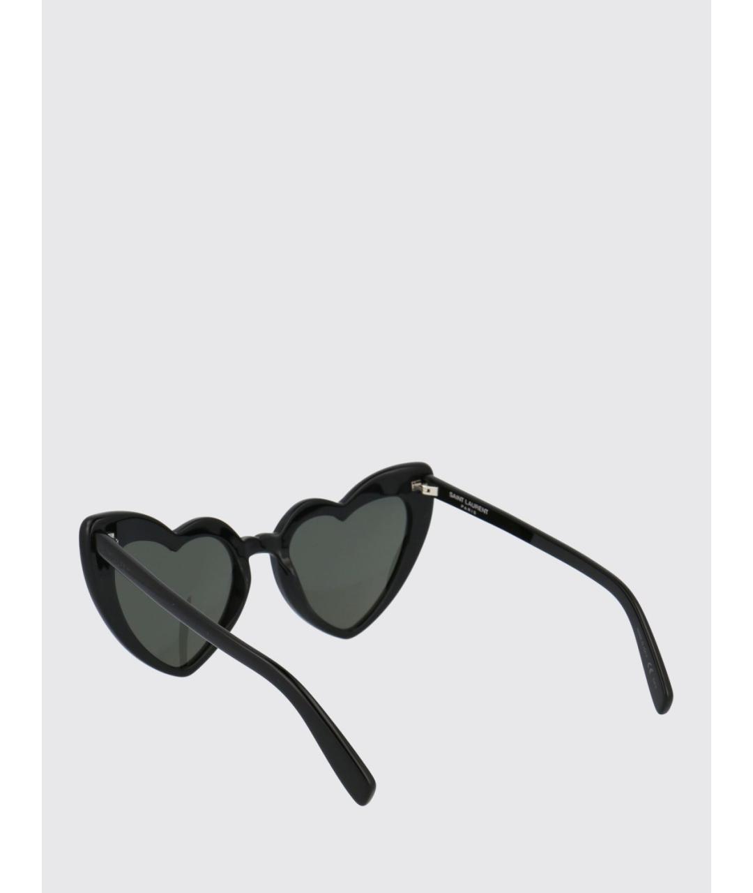 SAINT LAURENT Черные солнцезащитные очки, фото 3