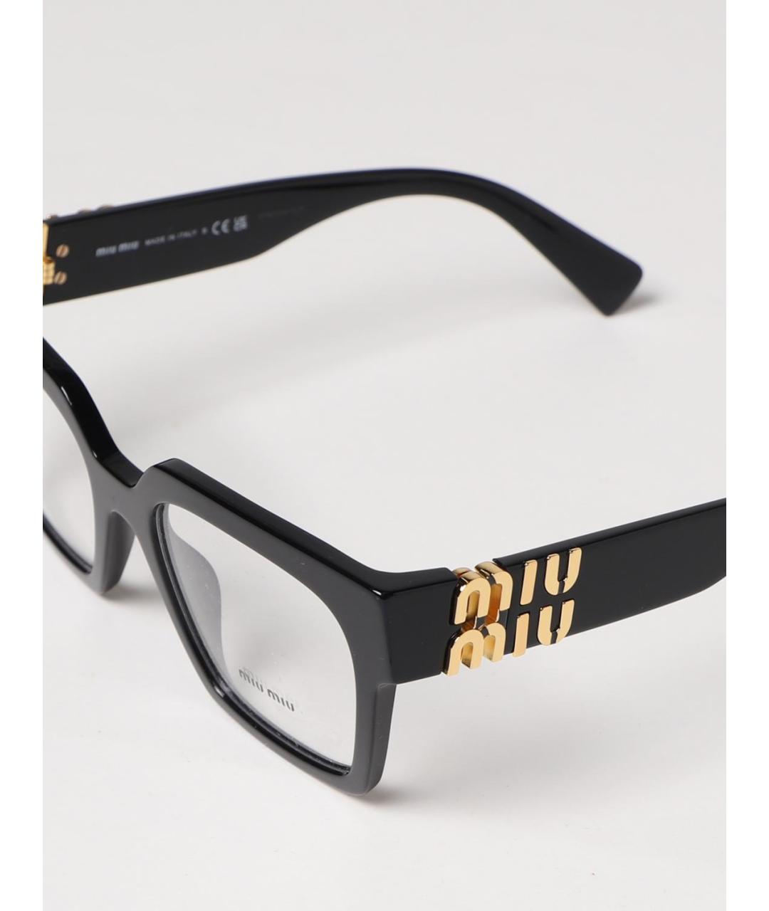 MIU MIU Черные солнцезащитные очки, фото 4
