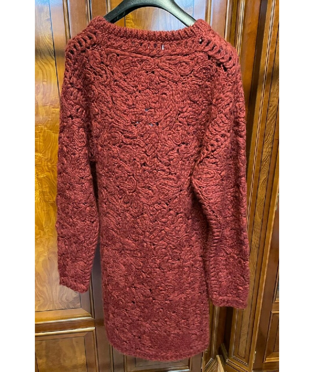 STELLA MCCARTNEY Бордовое платье, фото 2