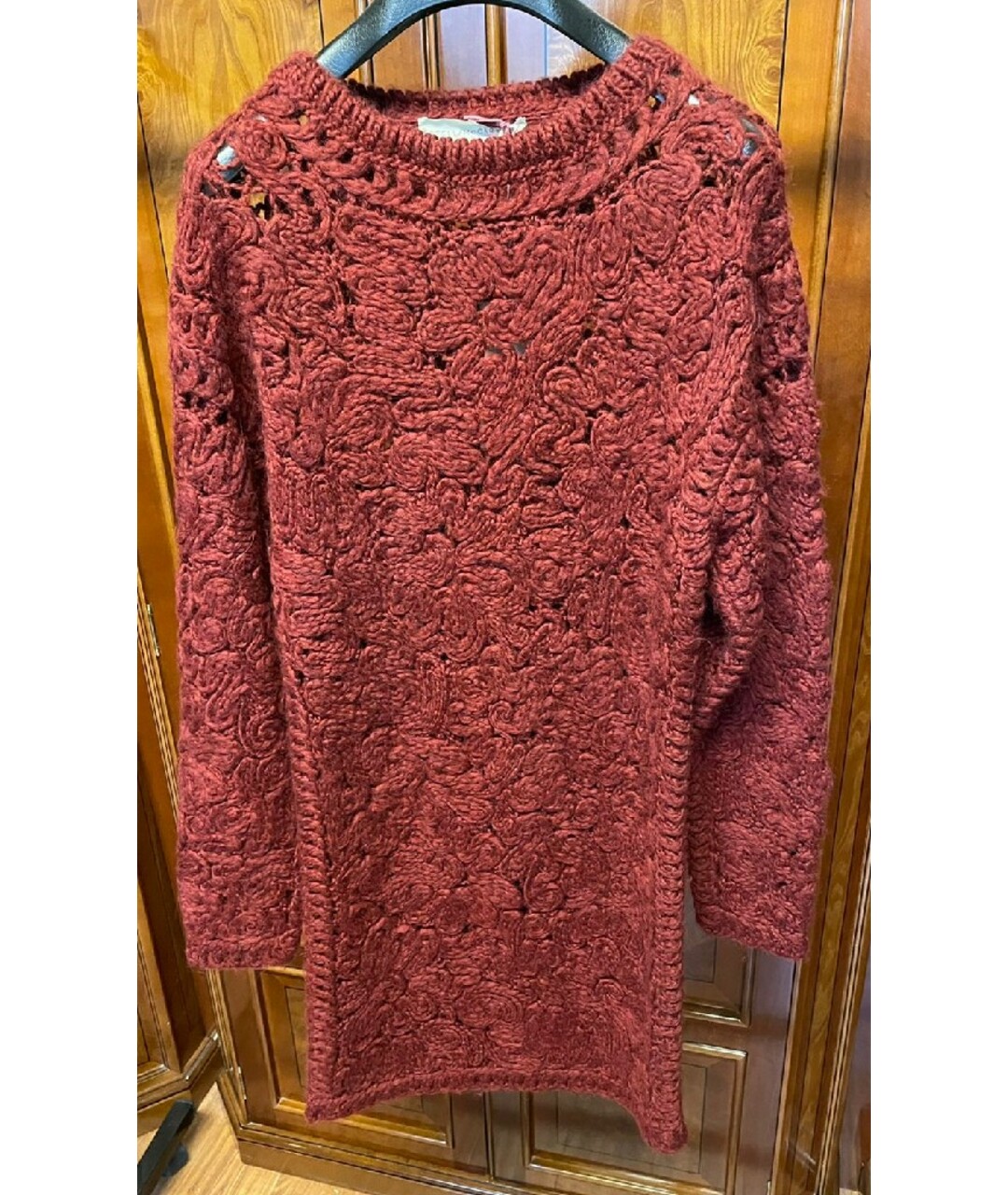 STELLA MCCARTNEY Бордовое платье, фото 3