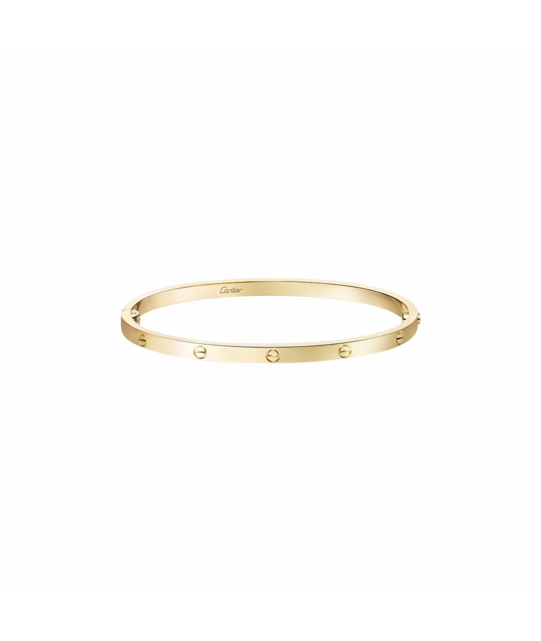 CARTIER Золотой браслет из желтого золота, фото 1