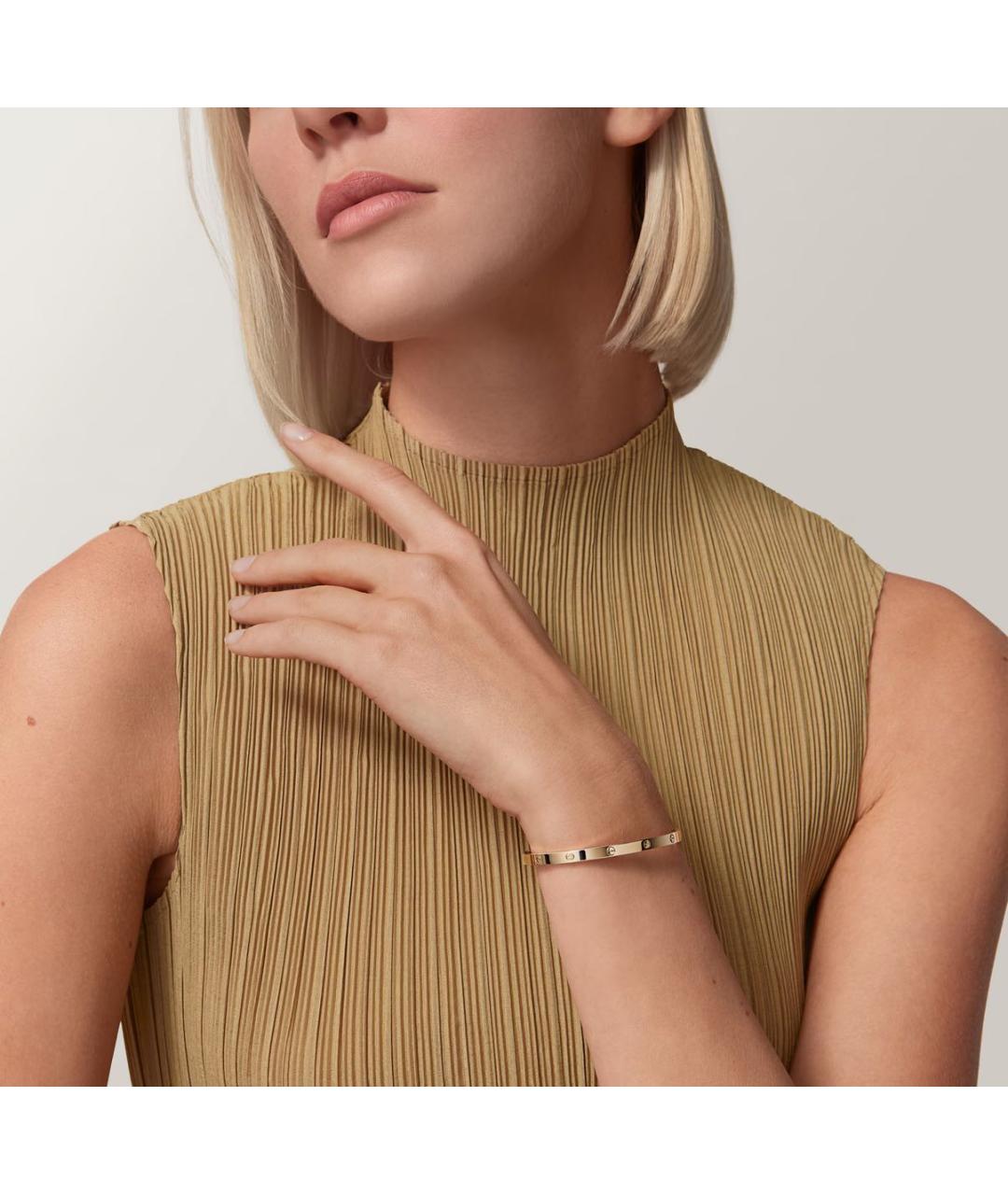 CARTIER Золотой браслет из желтого золота, фото 2