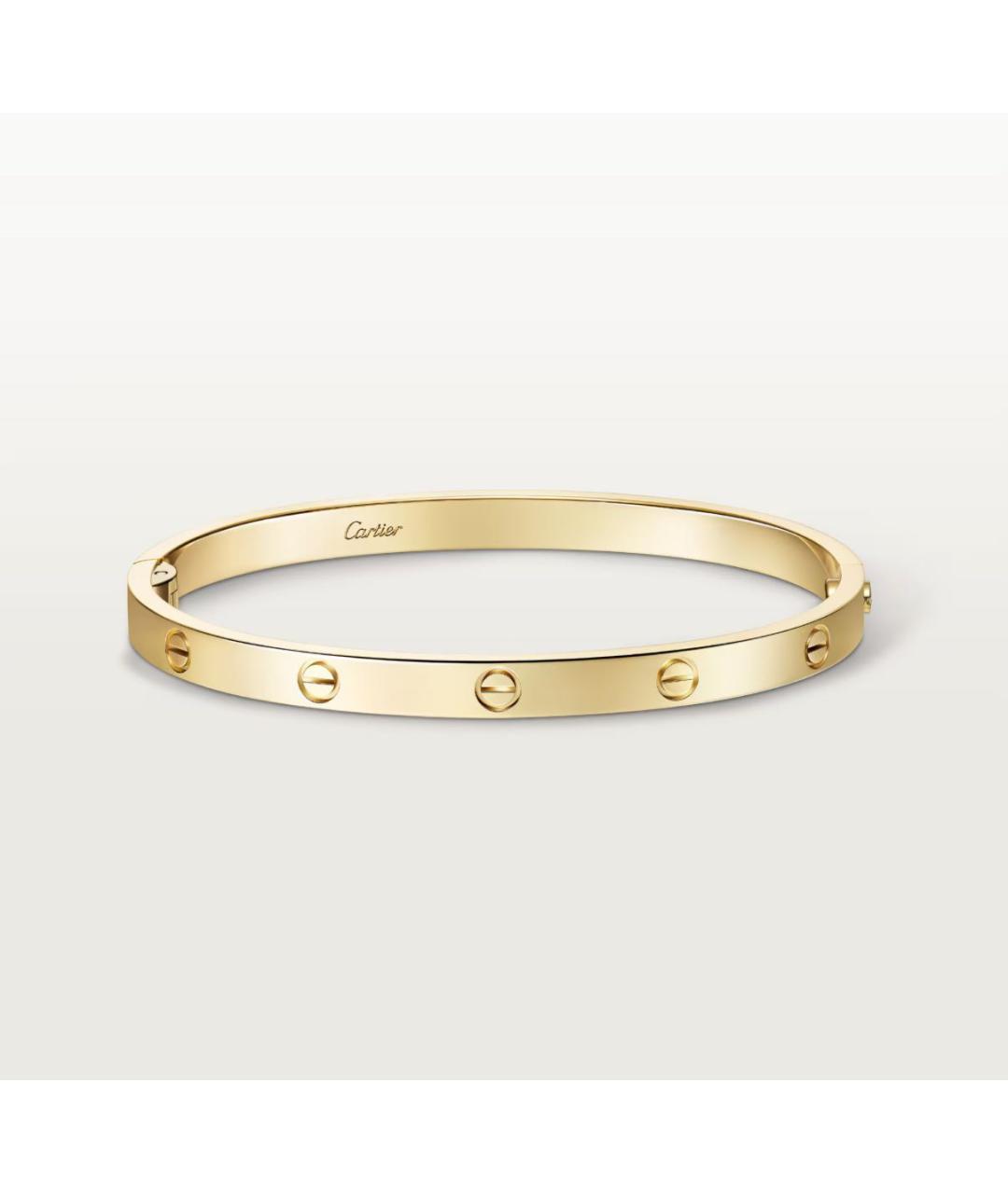 CARTIER Золотой браслет из желтого золота, фото 3