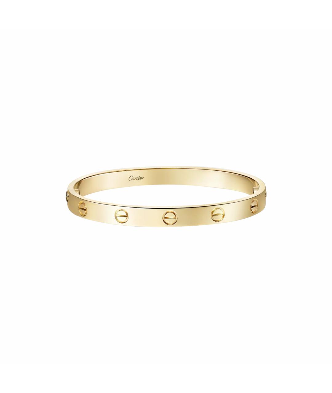 CARTIER Золотой браслет из желтого золота, фото 1
