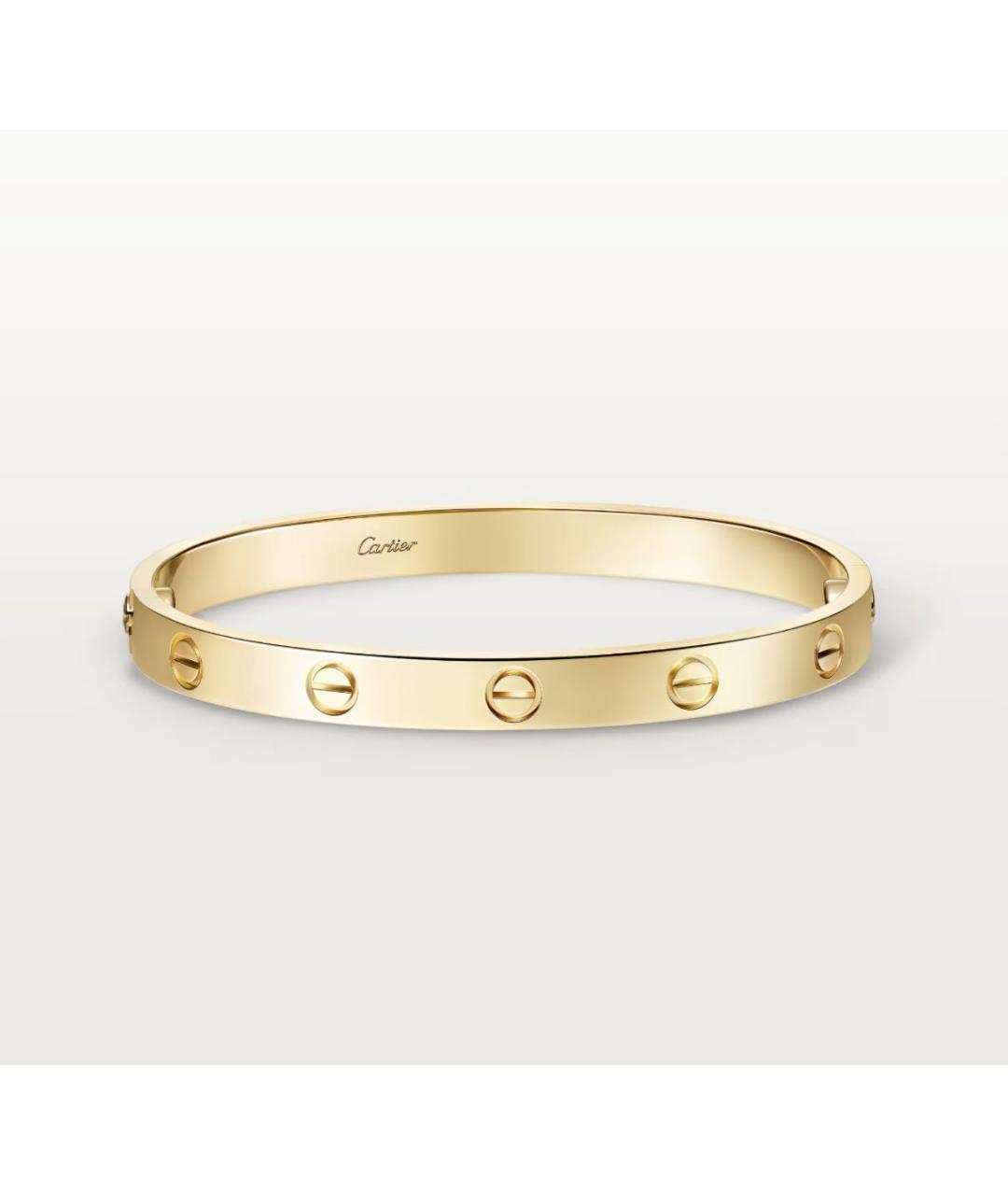CARTIER Золотой браслет из желтого золота, фото 3