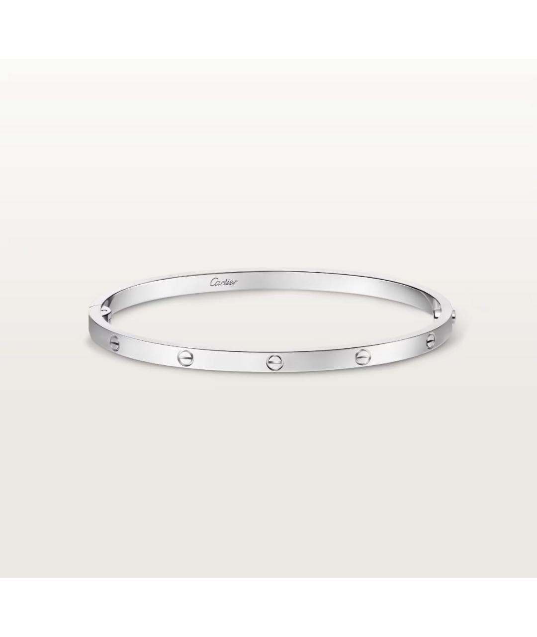 CARTIER Браслет из белого золота, фото 4