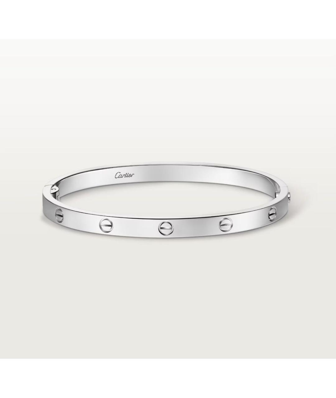 CARTIER Браслет из белого золота, фото 4