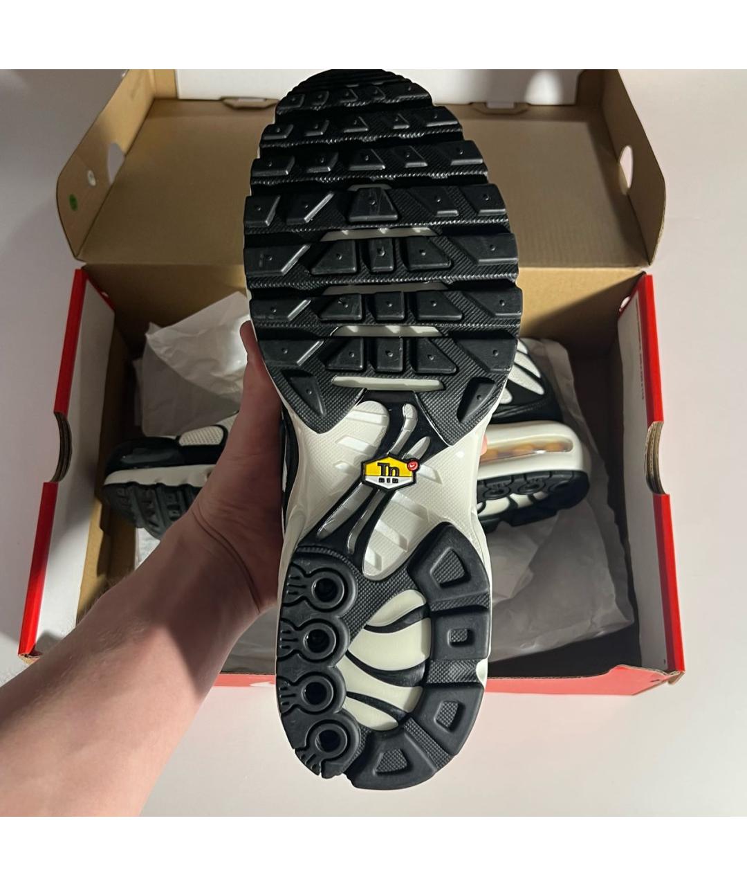NIKE Белые синтетические низкие кроссовки / кеды, фото 5