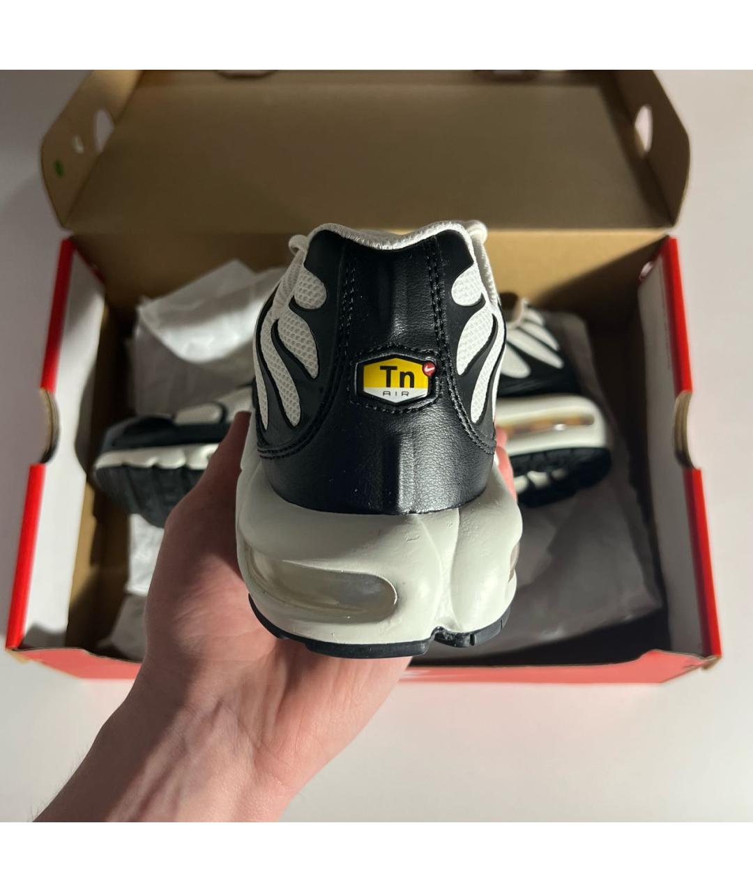 NIKE Белые синтетические низкие кроссовки / кеды, фото 6