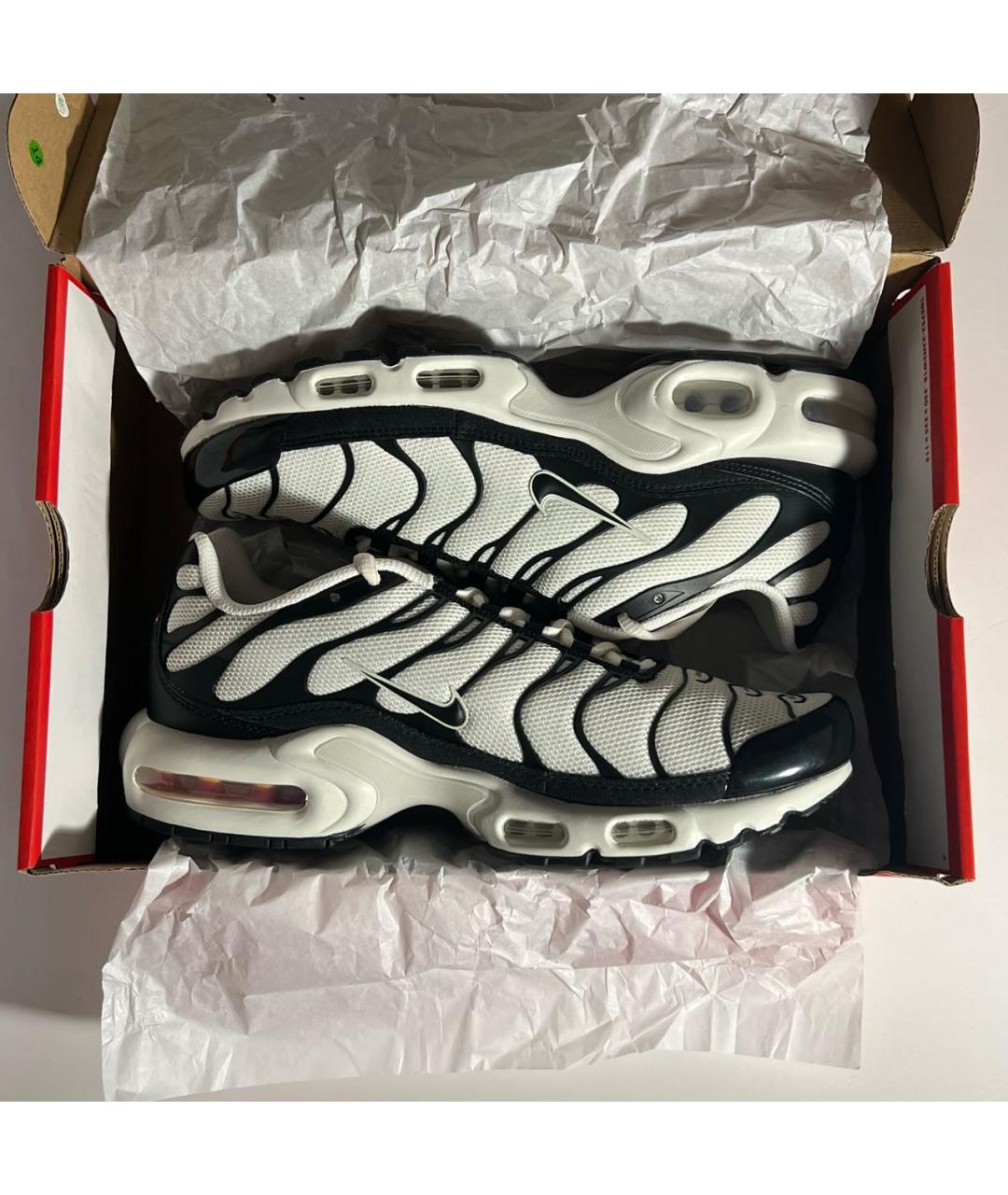 NIKE Белые синтетические низкие кроссовки / кеды, фото 3
