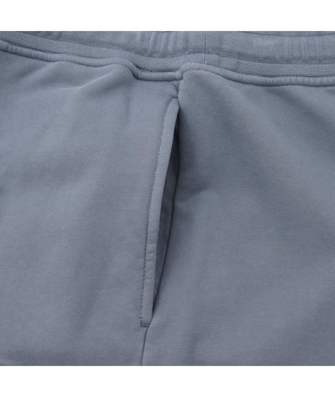STONE ISLAND Синие хлопковые шорты, фото 3