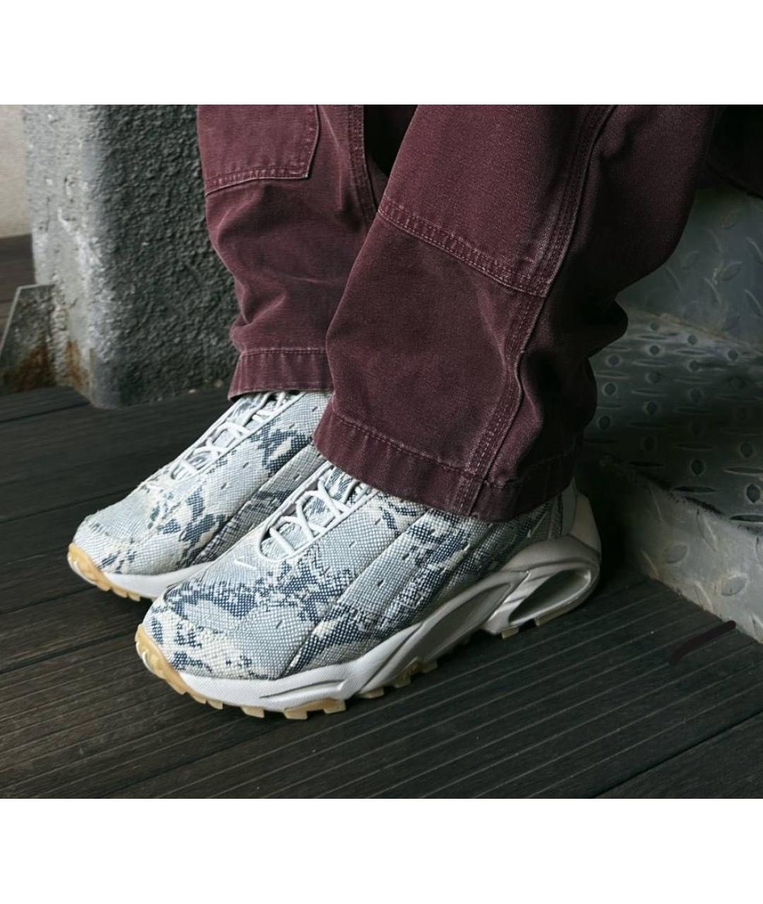 NIKE Серые низкие кроссовки / кеды, фото 2