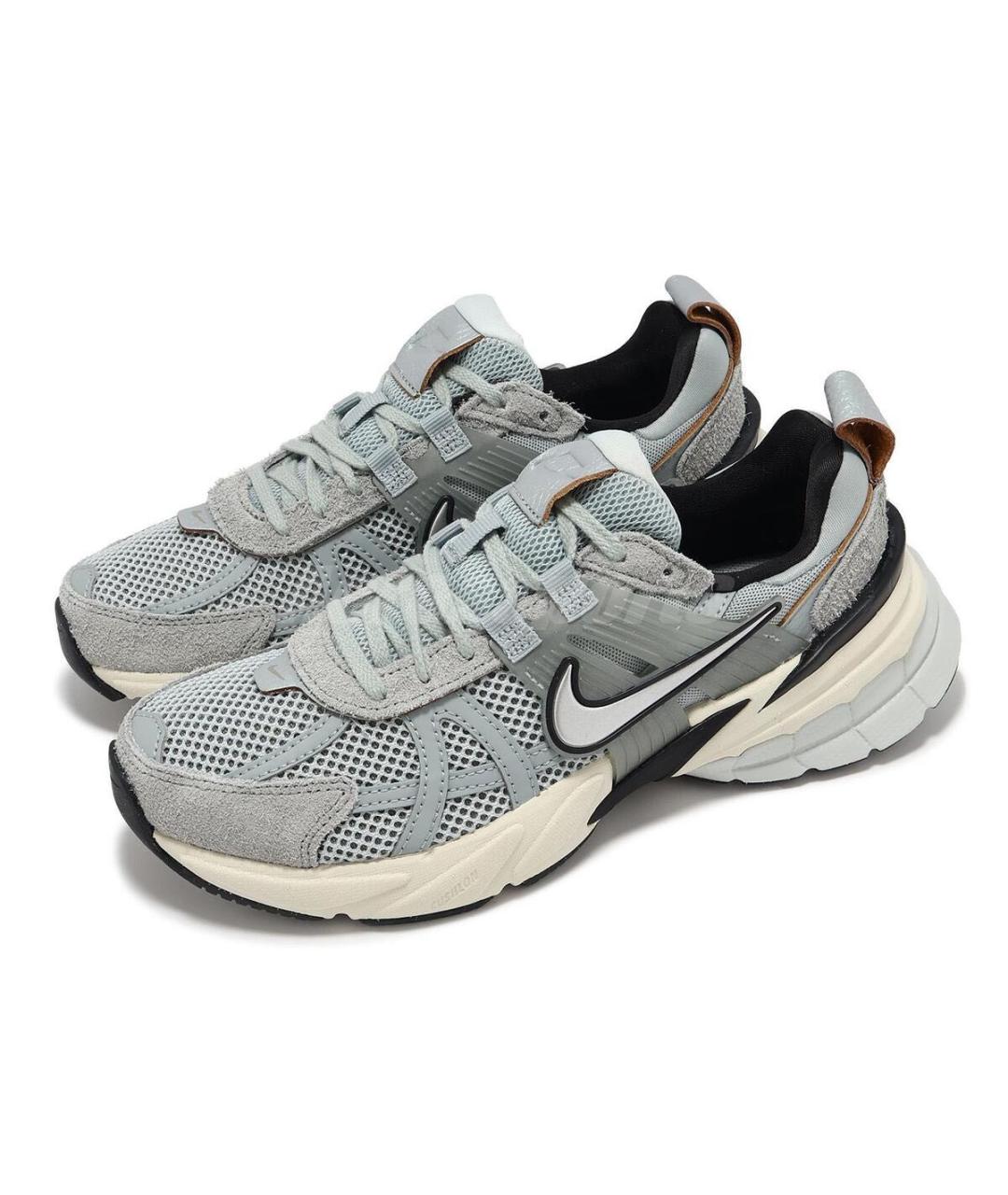 NIKE Серые низкие кроссовки / кеды, фото 8