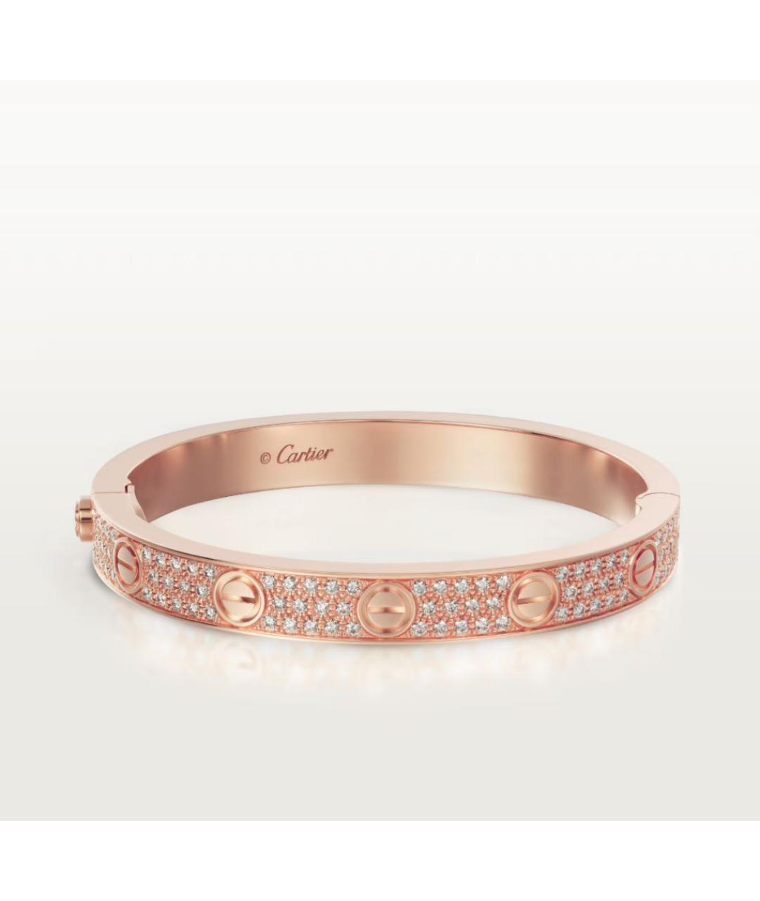 CARTIER Золотой браслет из розового золота, фото 3