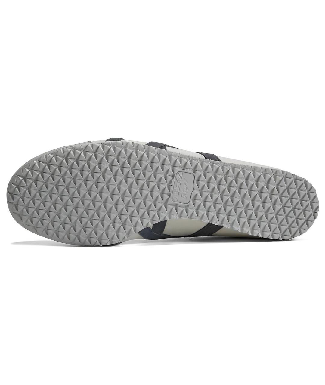 ONITSUKA TIGER Серые кожаные кроссовки, фото 5
