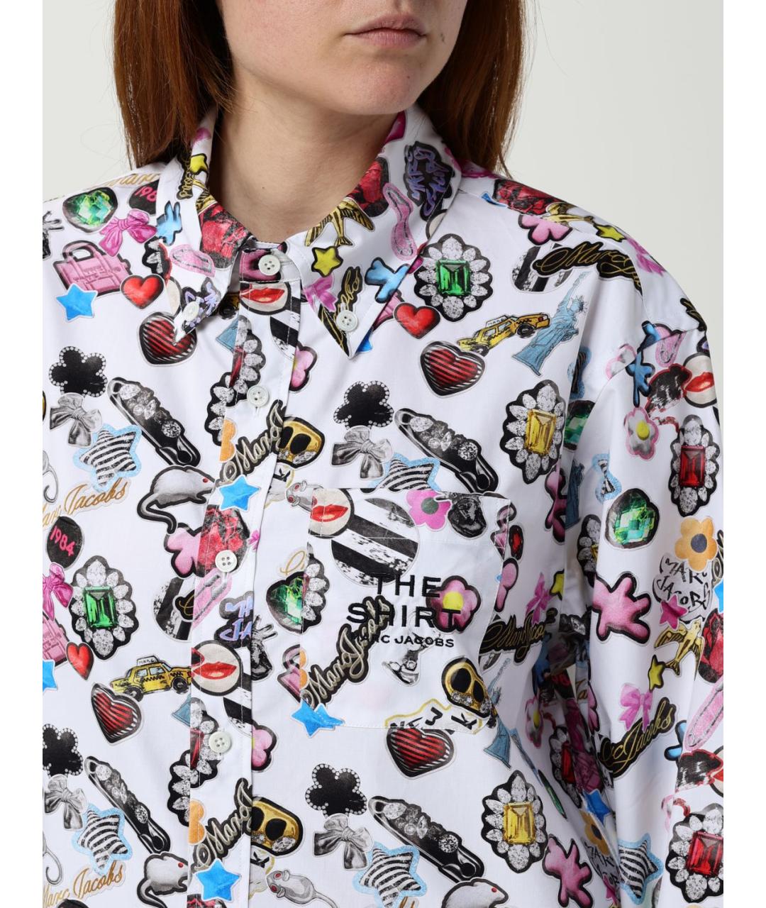 MARC JACOBS Мульти рубашка, фото 4