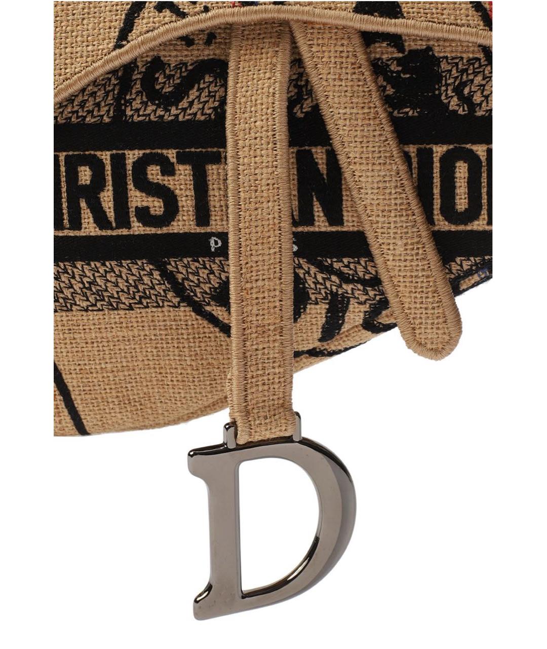 CHRISTIAN DIOR Бежевая сумка через плечо, фото 3