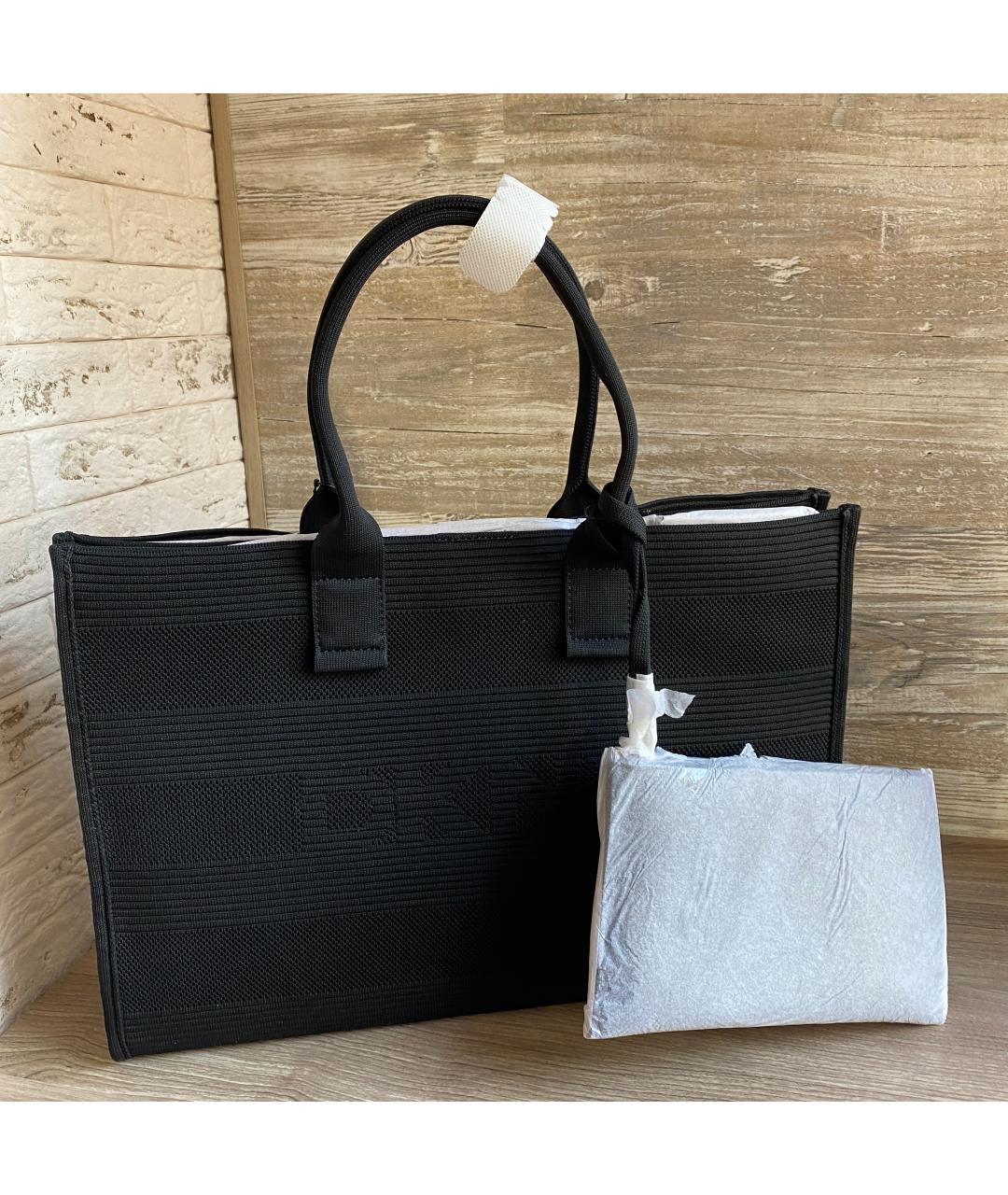 DKNY Черная сумка тоут, фото 2