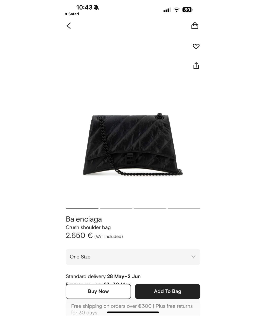 BALENCIAGA Черная кожаная сумка тоут, фото 3