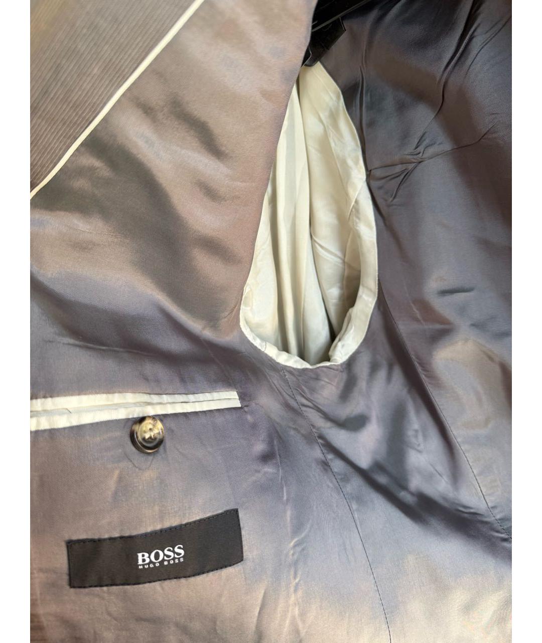 HUGO BOSS Серый вечерний костюм, фото 5