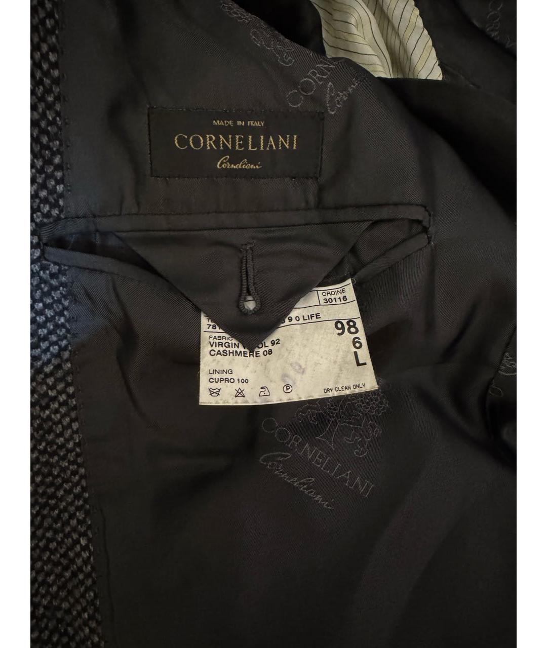 CORNELIANI Серый шерстяной пиджак, фото 3