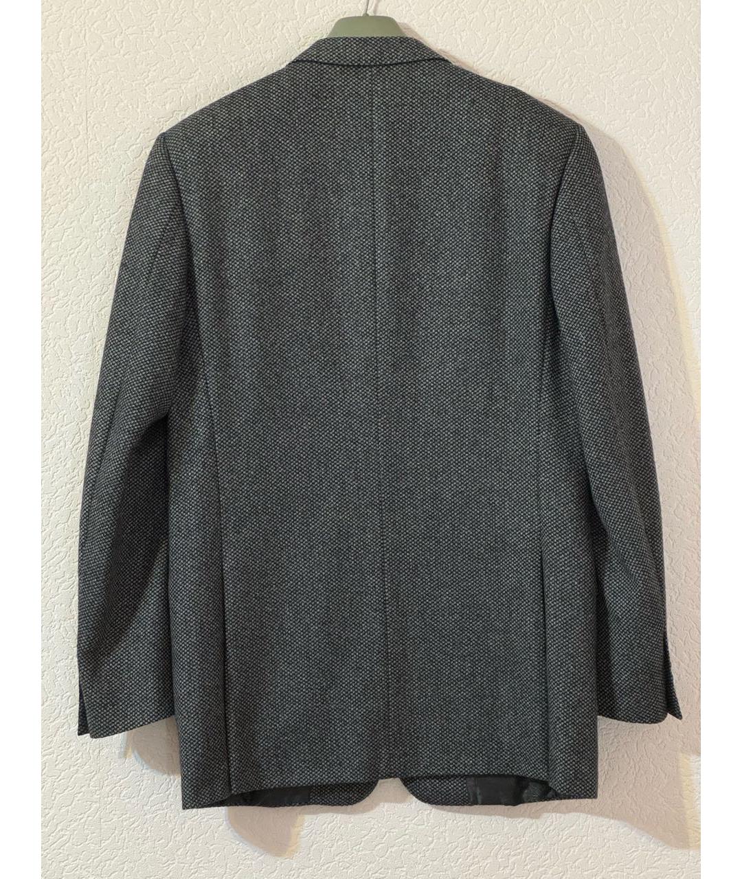 CORNELIANI Серый шерстяной пиджак, фото 2