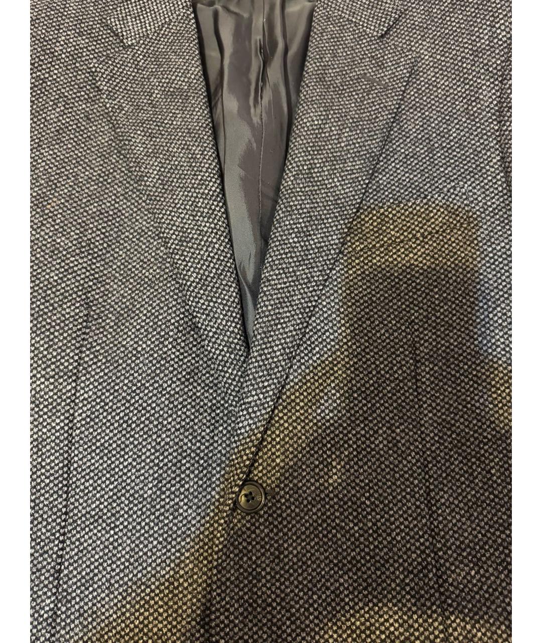 CORNELIANI Серый шерстяной пиджак, фото 4