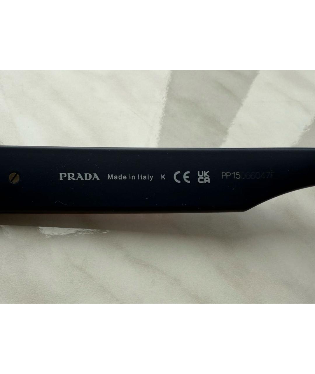 PRADA Темно-синие солнцезащитные очки, фото 5